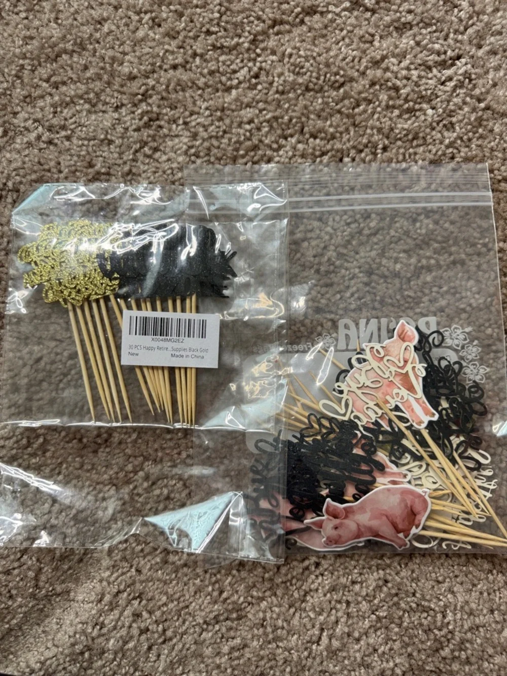Party Picks Assortment - Happy Retirement